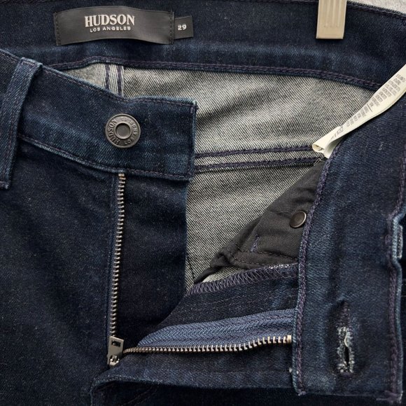 NEW HUDSON Mens Blake Slim Straight Zip Fly Jeans Size 29 NWT Seri 0076 .. - Picture 4 of 13